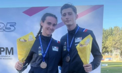 Pentathlon moderne Le relais mixte en bronze aux championnats d’Europe