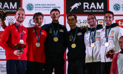 Pentathlon moderne Léo Bories et Mathis Rochat champions du monde du relais !