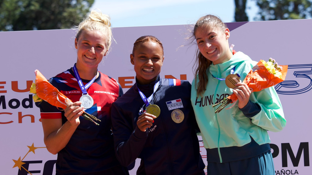 Pentathlon moderne Rebecca Castaudi sacrée championne d'Europe ! (1)