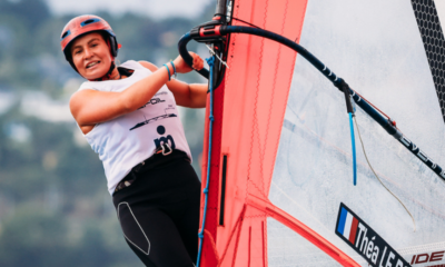 Planche à voile Théa Le Borgne championne du monde U17 d'IQFoil !