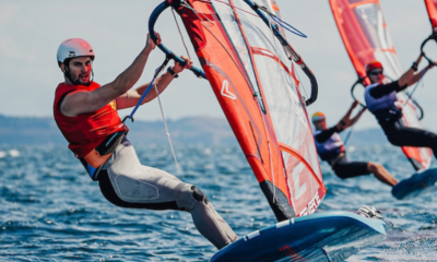 Planche à voile Tom Arnoux vice-champion du monde en IQ Foil