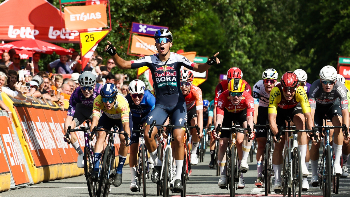 Tour de Wallonie 2025 Davide Donati s'offre une 3ème étape décousue