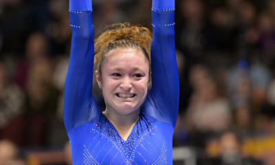 Trampoline - Tumbling Candy Brière-Vétillard s'impose en Coupe du monde au Portugal