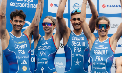 Triathlon La France vice-championne du monde du relais mixte, l'Australie en or