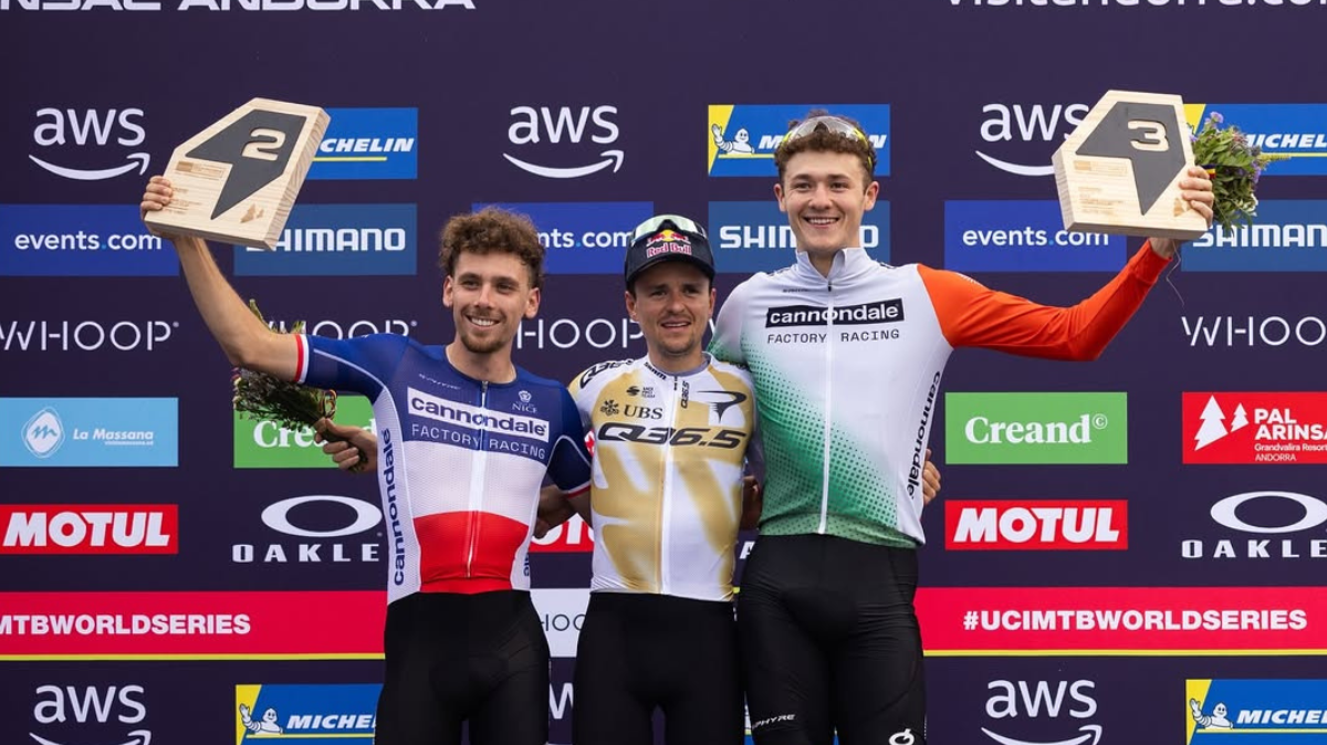 VTT Pal Arinsal Luca Martin s'offre une superbe 2ème place derrière Tom Pidcock sur le XCO