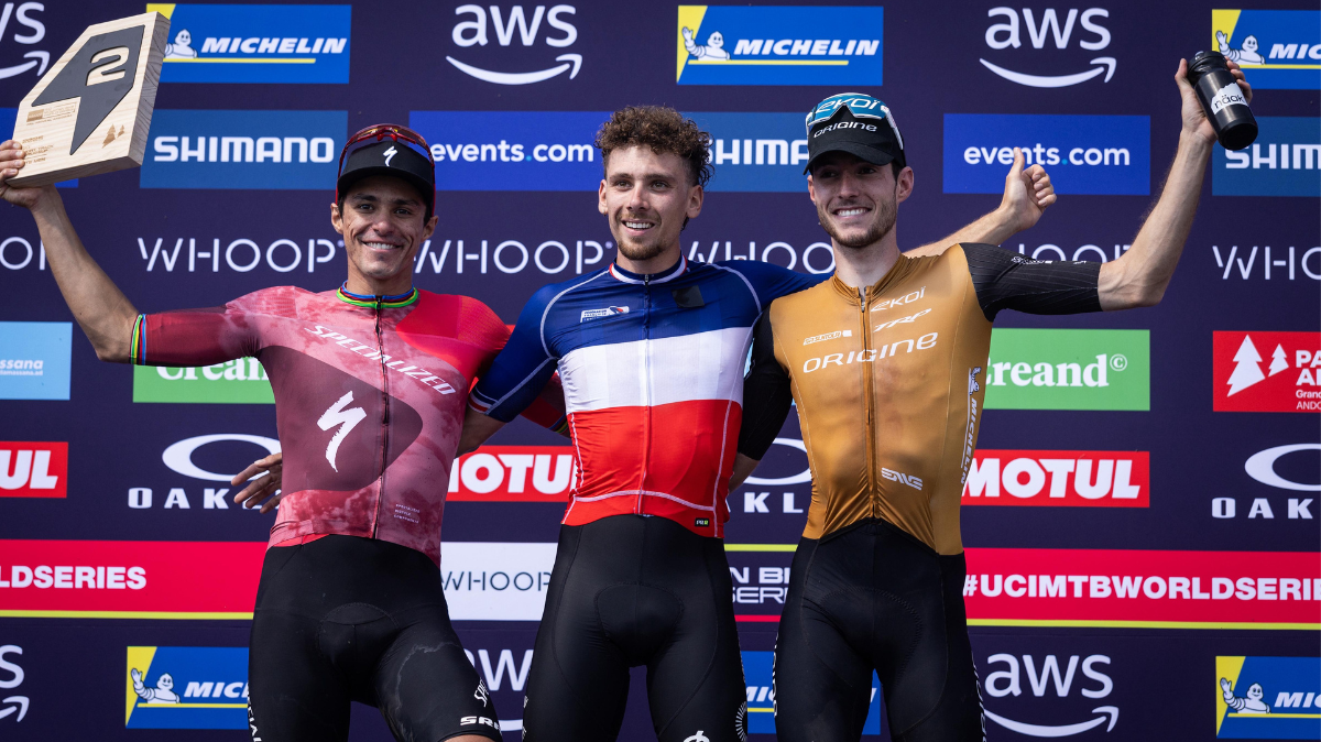 VTT Pal Arinsal Première victoire en Coupe du monde pour Luca Martin lors du XCC (1)