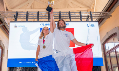 Voile Vincent Bouvier et Fanny Merelle encore champions du monde en Dart 18, Lomane Valade et Julien Bunel en or à l'Euro de 470 !