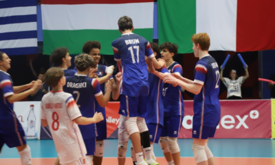 Volley Euro U16 2025 (H) Les Bleuets assurent la première place de la poule