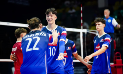 Volley Mondial U19 2025 (H) Les Bleuets écartent les Brésiliens et passent en quarts