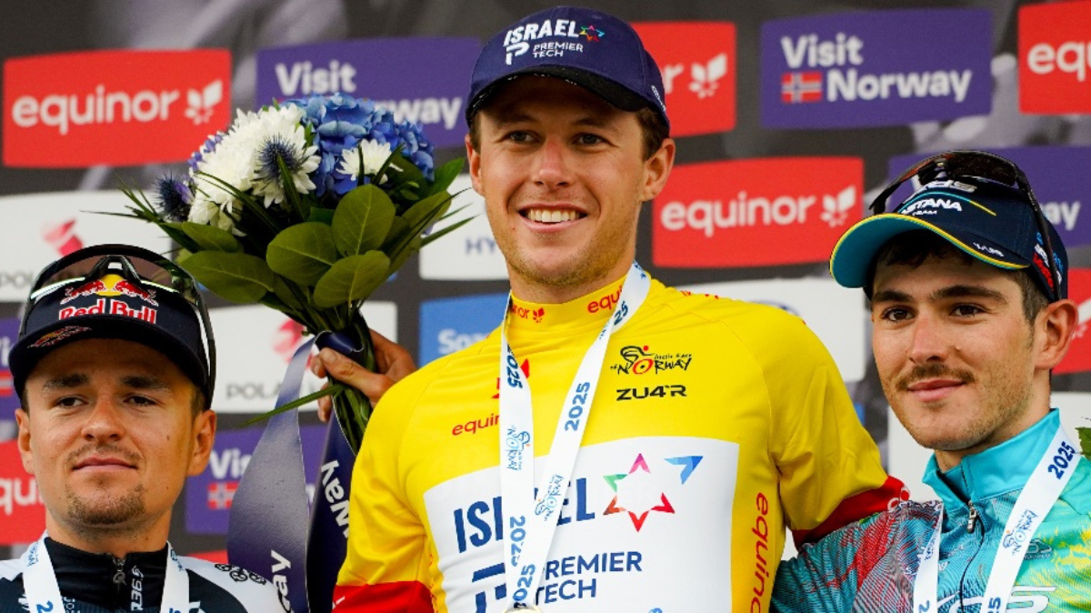 Arctic Race of Norway 2025 Fredrik Dversnes rafle la dernière étape, Corbin Strong le général (1)
