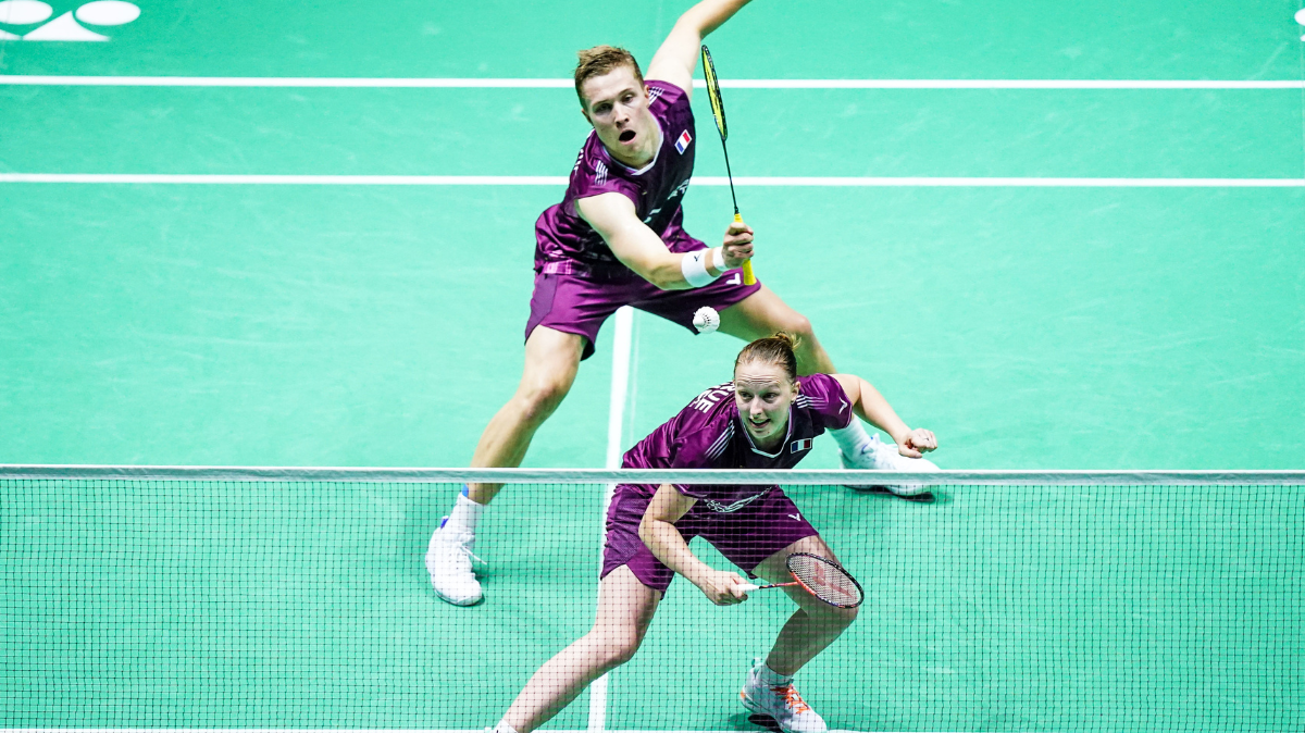 Badminton Mondiaux 2025 Thom Gicquel et Delphine Delrue repartent avec la médaille de bronze