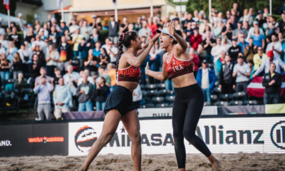 Beach-volley Euro 2025 Aline Chamereau et Clémence Vieira passent en finale !