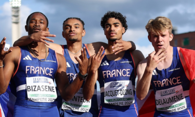 Championnats d’Europe U20 d’athlétisme 2025 Le 4x100 m hommes récupère l'or