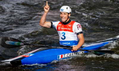 Coupe du monde de canoë-kayak slalom 2025 : Titouan Castryck fait la passe de trois en Slovénie