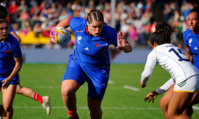 Coupe du monde de rugby 2025 Les Bleues écrasent les Brésiliennes et passent en quarts