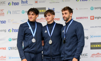 Euro JuniorsU23 canoë-kayak slalom 2025 Elouan Debliquy mène un triplé français en canoë U23 !
