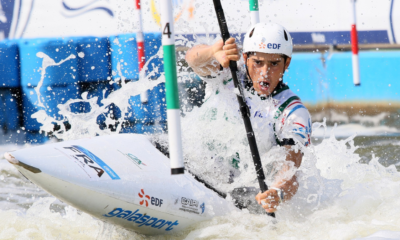 Euro JuniorsU23 canoë-kayak slalom 2025 Martin Cornu champion d'Europe U23 de kayak slalom !