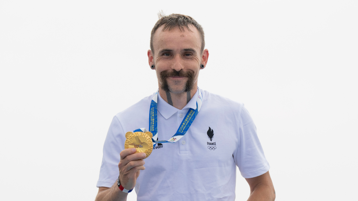 Jeux Mondiaux 2025 Benjamin Choquert rafle l'or en duathlon !