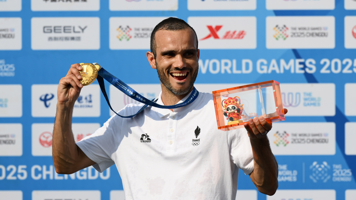 Jeux Mondiaux 2025 Frédéric Marsens (jeu de boules) prend l'or en Lyonnaise !