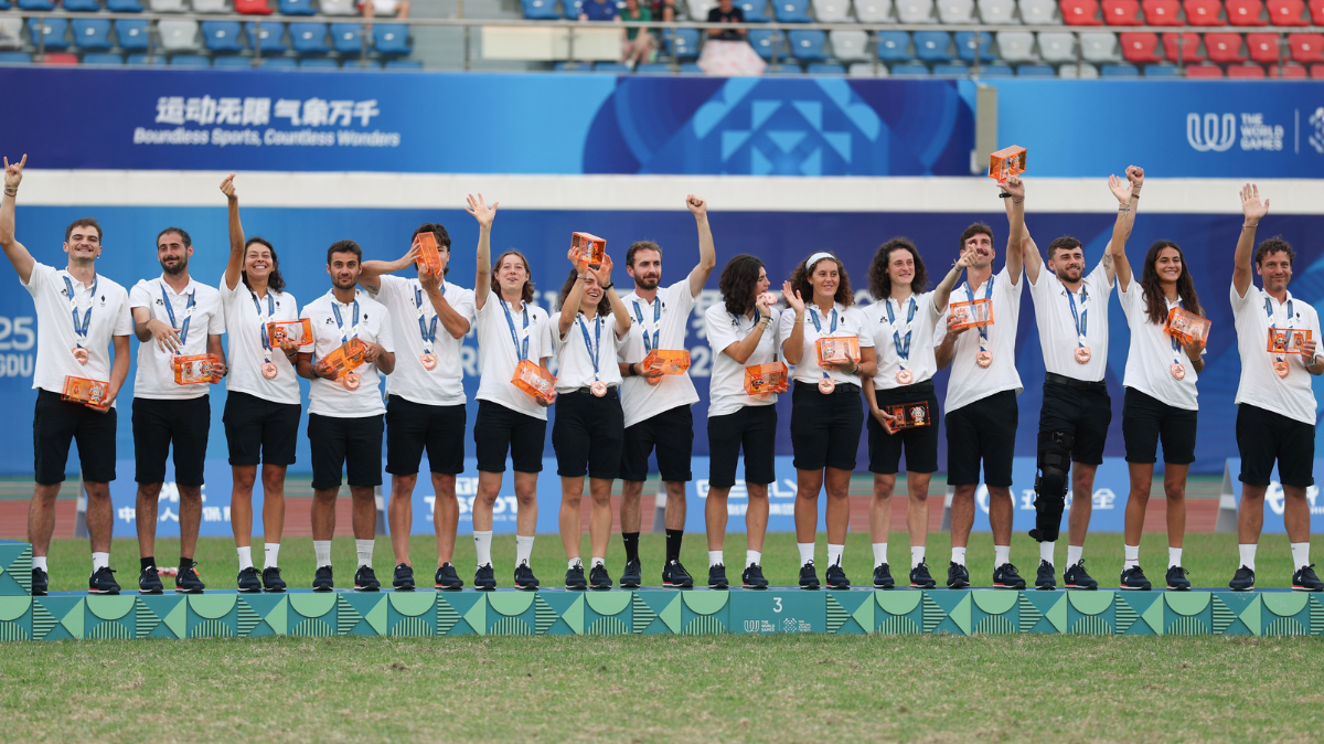 Jeux Mondiaux 2025 La France décroche le bronze en Ultimate Flying Disc