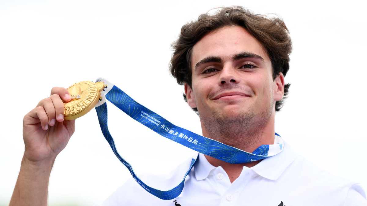Jeux Mondiaux 2025 Loïc Deschaux (wakeboard) se pare d'or !