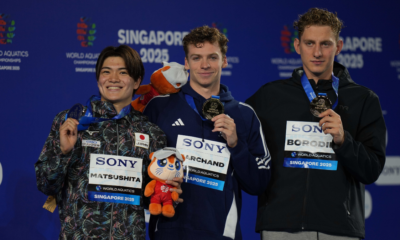 Mondiaux natation 2025 Léon Marchand champion du monde du 400 m quatre nages !