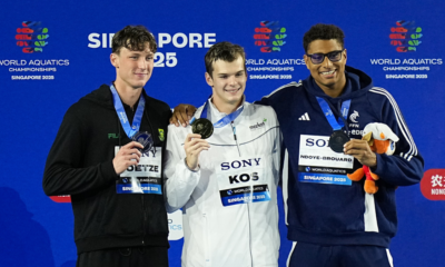 Mondiaux natation 2025 Yohann Ndoye-Brouard en bronze sur 200 m dos (1)