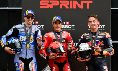 MotoGP Autriche 2025 Marc Marquez domine encore le sprint devant son frère Alex