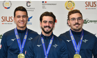 Tir sportif Championnats d'Europe 2025 Les juniors du pistolet règnent sur l'Europe