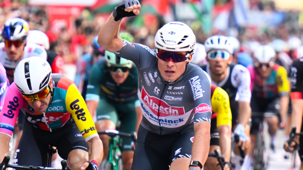 Tour d'Espagne 2025 Jasper Philipsen rafle un deuxième succès au sprint sur la 8ème étape