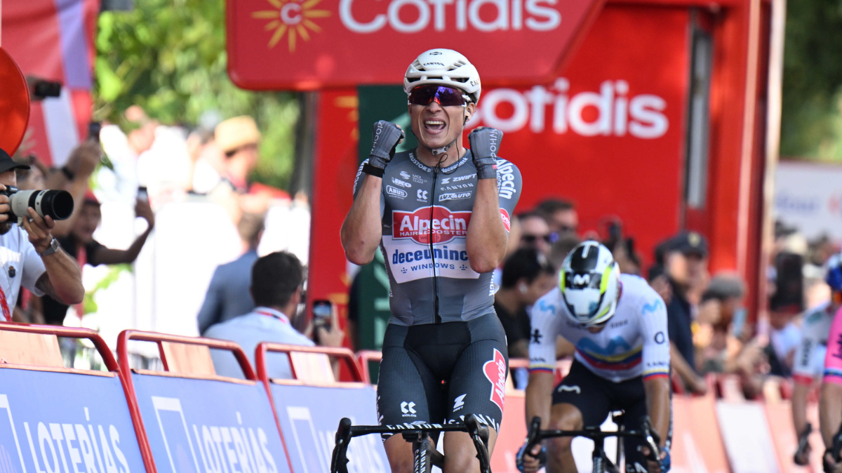 Tour d'Espagne 2025 Victoire au sprint de Jasper Philipsen sur la 1ère étape