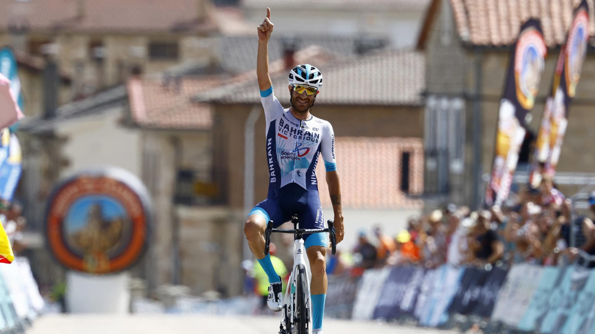 Tour de Burgos 2025 Damiano Caruso s'impose en solitaire sur la 4ème étape
