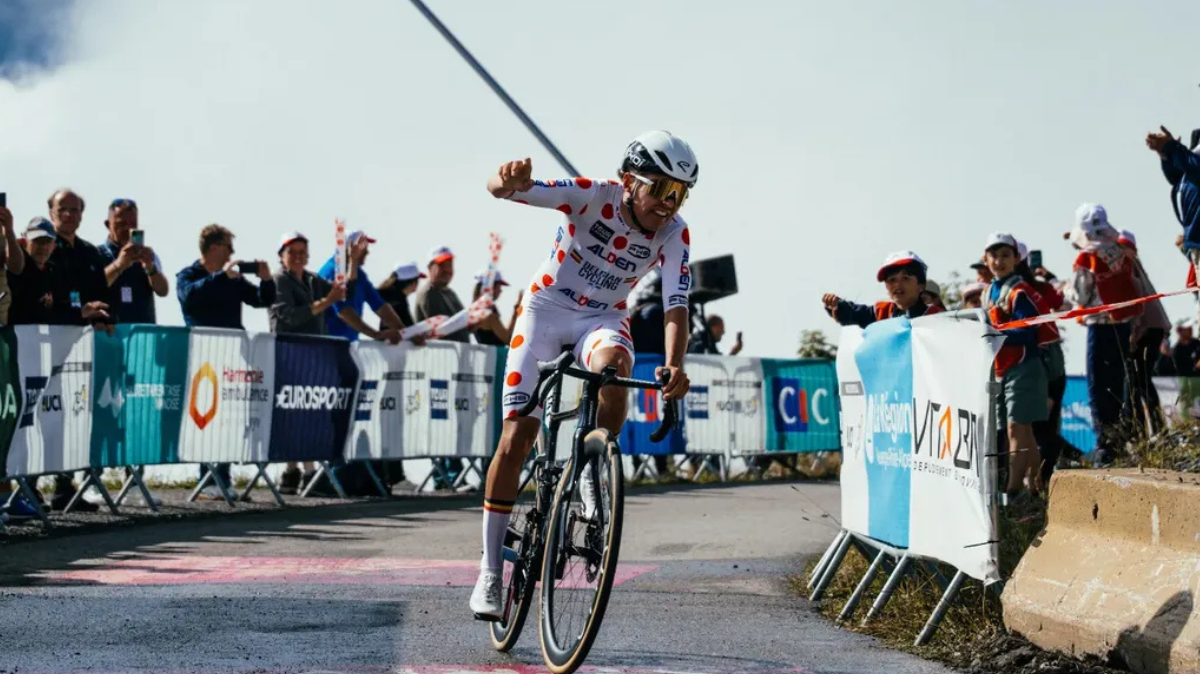Tour de l’Avenir 2025 Jarno Widar bisse sur la 6ème étape A