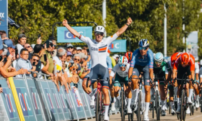 Tour de l'Avenir 2025 Noah Hobbs rafle la 1ère étape au sprint