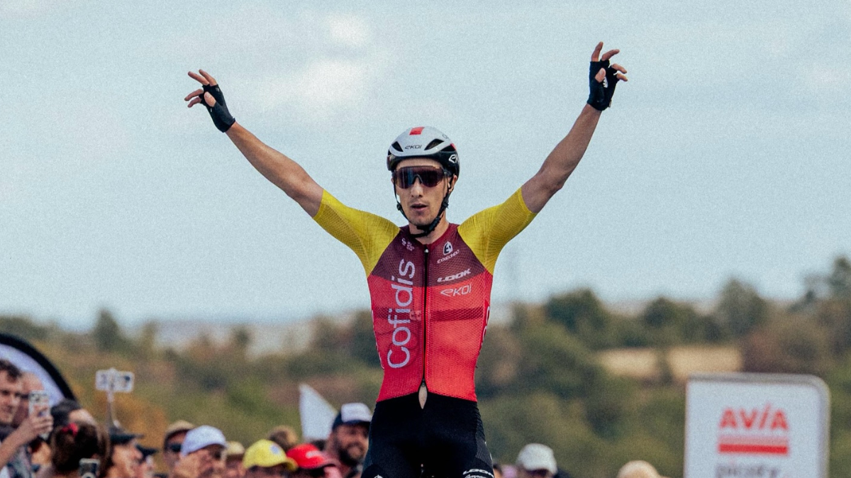 Tour du Limousin 2025 Sylvain Moniquet dame le pion aux favoris sur la 2ème étape
