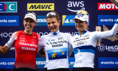 VTT Les Gets 2025 Jenny Rissveds remporte en solitaire le XCC