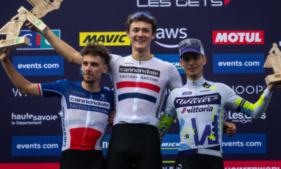 VTT Les Gets 2025 Première victoire en Coupe du monde pour Charlie Aldridge sur le XCC, Luca Martin 2ème