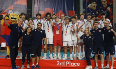 Volley Euro U16 2025 (H) Les Bleuets se reprennent et raflent le bronze