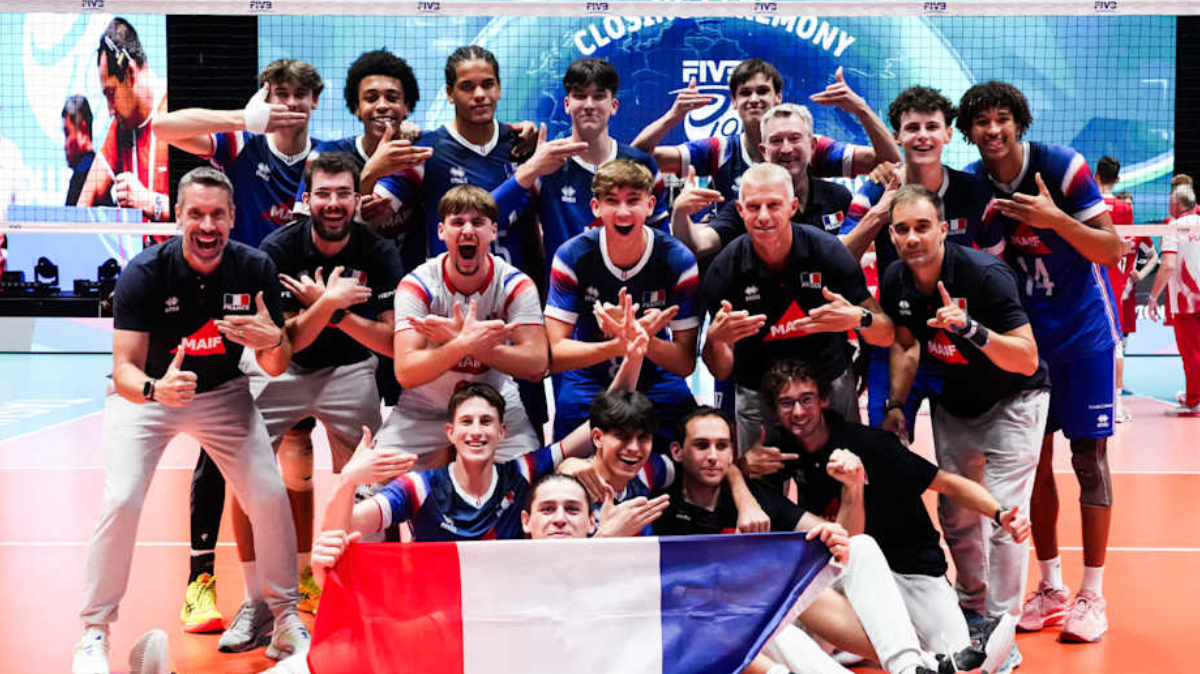 Volley Mondial U19 2025 (H) Les Bleuets dominent les Polonais et conservent leur titre mondial !