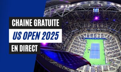 Chaîne TV gratuite où regarder l'US Open 2025 en streaming direct