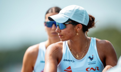 Aviron Mondiaux 2025 Hezekia Peron et Emma Cornelis se parent d'argent en deux sans barreur