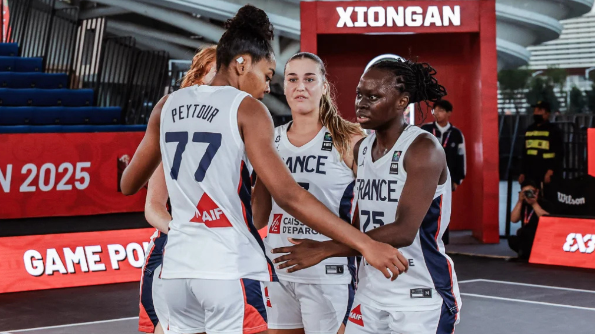 Basket 3x3 Coupe du monde U23 2025 (F) Les Bleues reçues 4 sur 4 en phase de poules