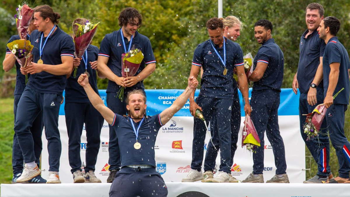 Canoë-kayak polo Les U21 tricolores champions d'Europe, les quatre équipes de France médaillées à Avranches