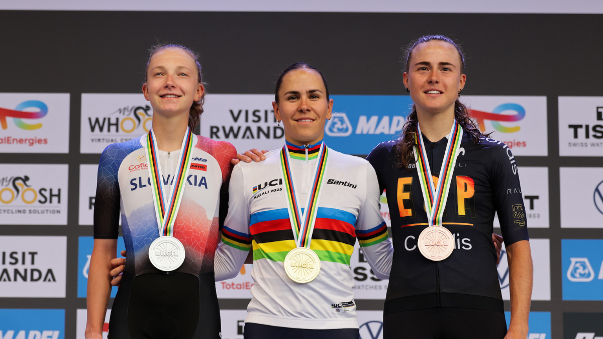 Célia Géry sacrée championne du monde de la course en ligne U23 à Kigali !