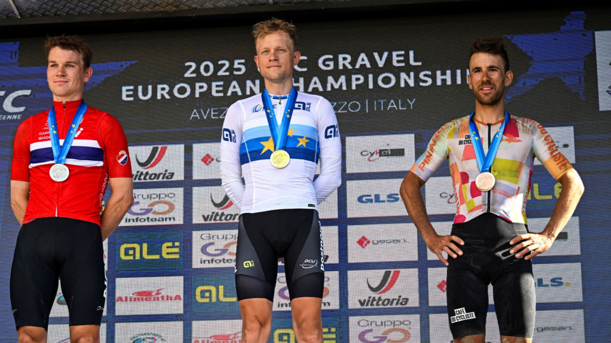 Championnats d'Europe de Gravel 2025 Hugo Drechou décroche une médaille de bronze historique