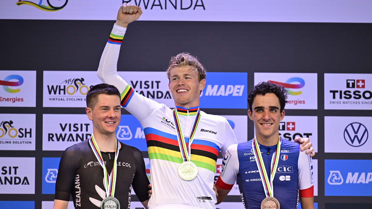 Maxime Decomble en bronze sur le chrono U23 des championnats du monde de Kigali, Jakob Söderqvist titré (1)