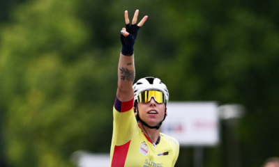 Simac Ladies Tour 2025 Lorena Wiebes triple la mise sur la 3ème étape