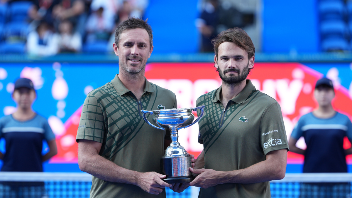 Tennis ATP Tokyo 2025 Édouard Roger-Vasselin s'offre le titre en double