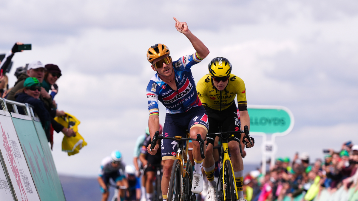 Tour de Grande-Bretagne 2025 Remco Evenepoel triomphe sur la 5ème étape, Romain Grégoire reste leader