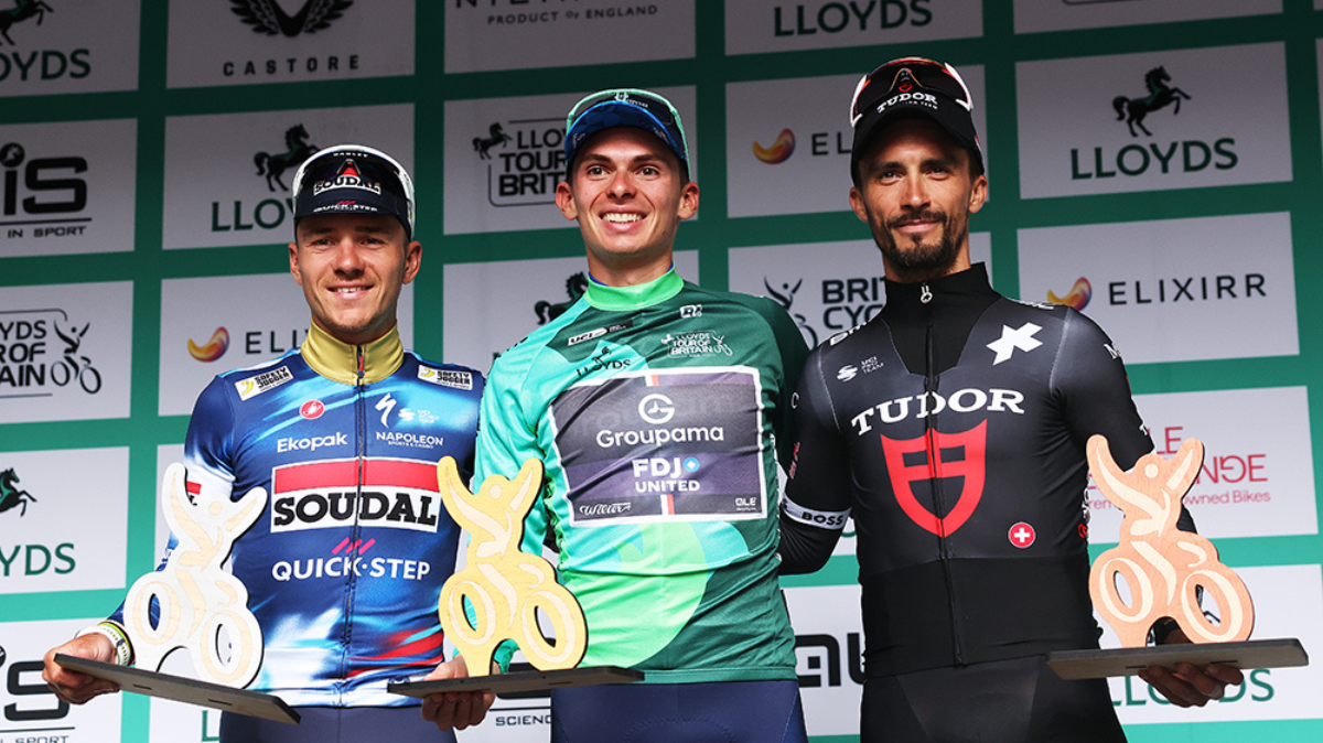 Tour de Grande-Bretagne 2025 Romain Grégoire remporte le classement général, le triplé pour Olav Kooij sur la 6ème étape (1)